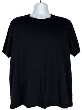 Classic Black Men's Crew Neck T‑Shirt